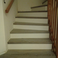 Stufenmontage der Montagetischlerei Leithner